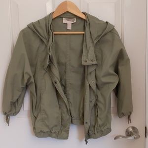Baggy Cropped Cargo Jacket